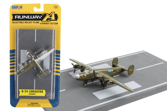 RW045 Runway24 B-24 Liberator Olive by Daron Toys