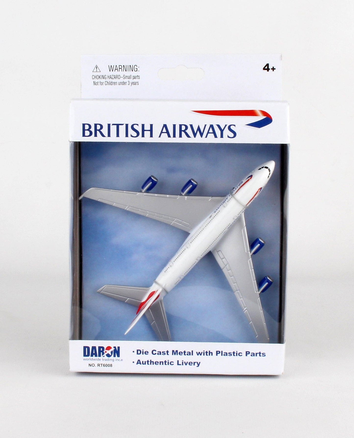 RT6008 British Airways A380 Single Plane by Daron Toys