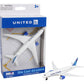 RT6264-2 United Airlines Single Plane by Daron Toys