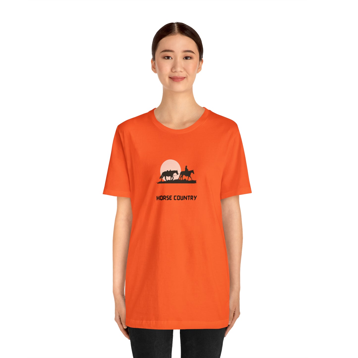 Horse Country Unisex Jersey Short Sleeve Tee