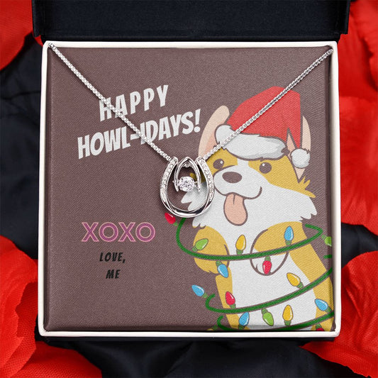 Happy Howl-Idays! Love, Me! Lucky in Love Necklace