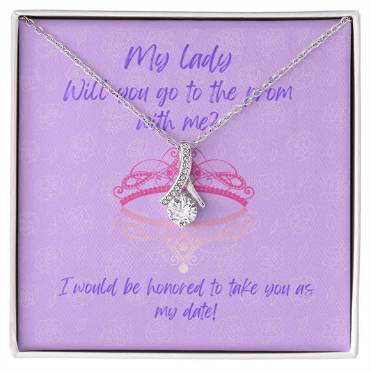 My Lady, Will you go to the prom with me? Alluring Beauty Necklace