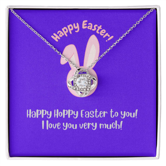 Happy Easter! Love Knot Necklace