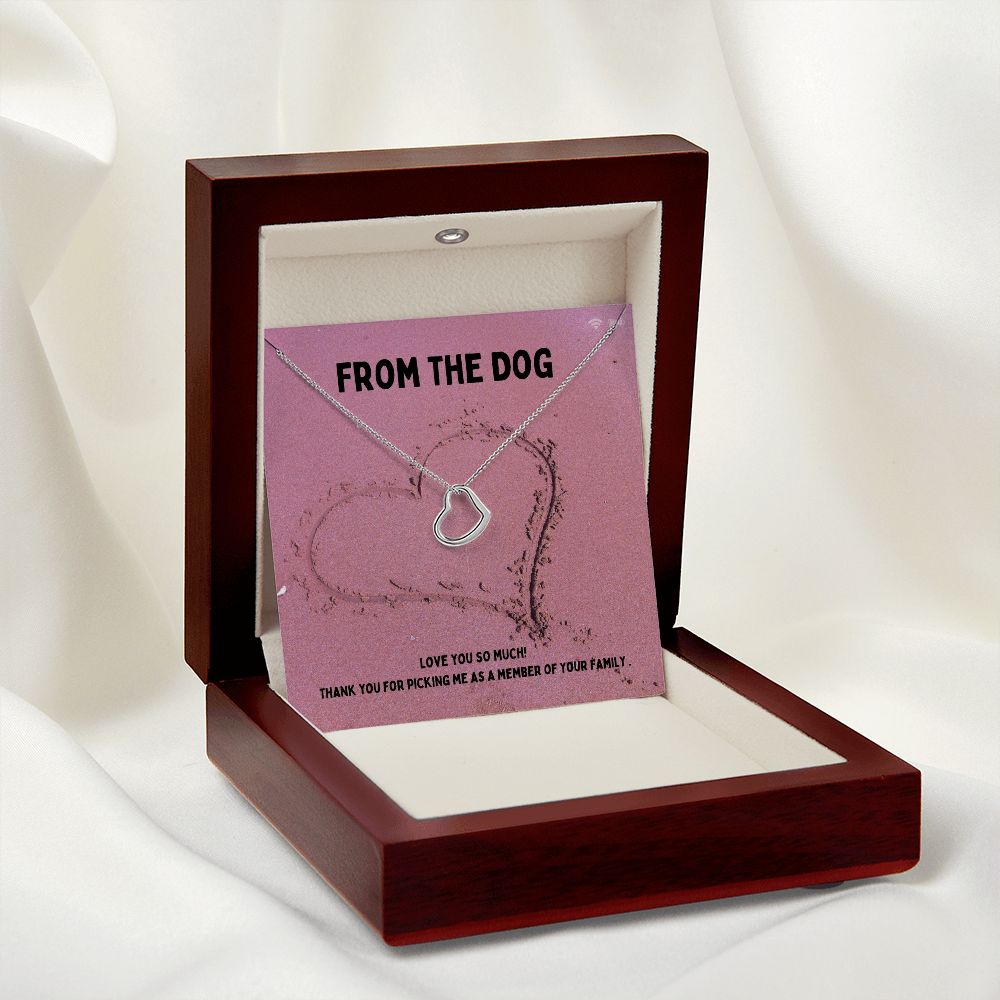 From the Dog, Heart Necklace