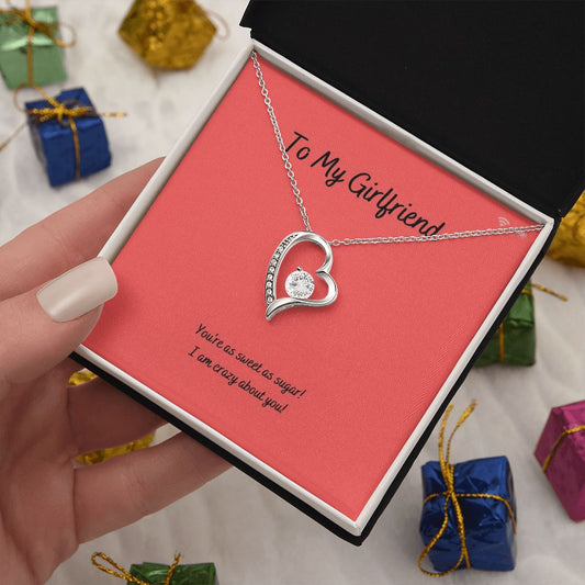 To My Girlfriend Alluring Beauty Necklace
