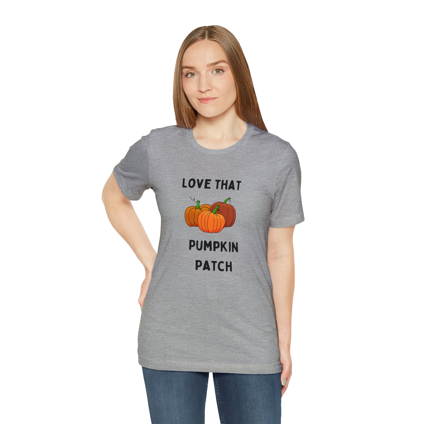 Love That Pumpkin Patch Unisex Jersey Short Sleeve Tee